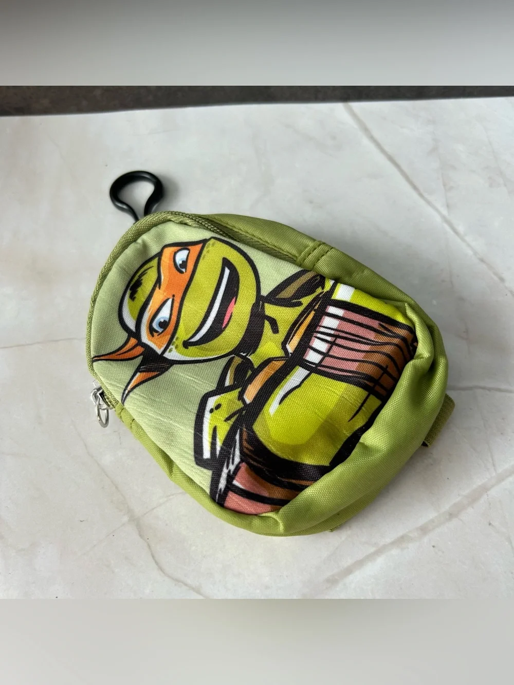 Nickelodeon Teenage Mutant Ninja Turtles Michelangelo Green Mini Backpack Pouch